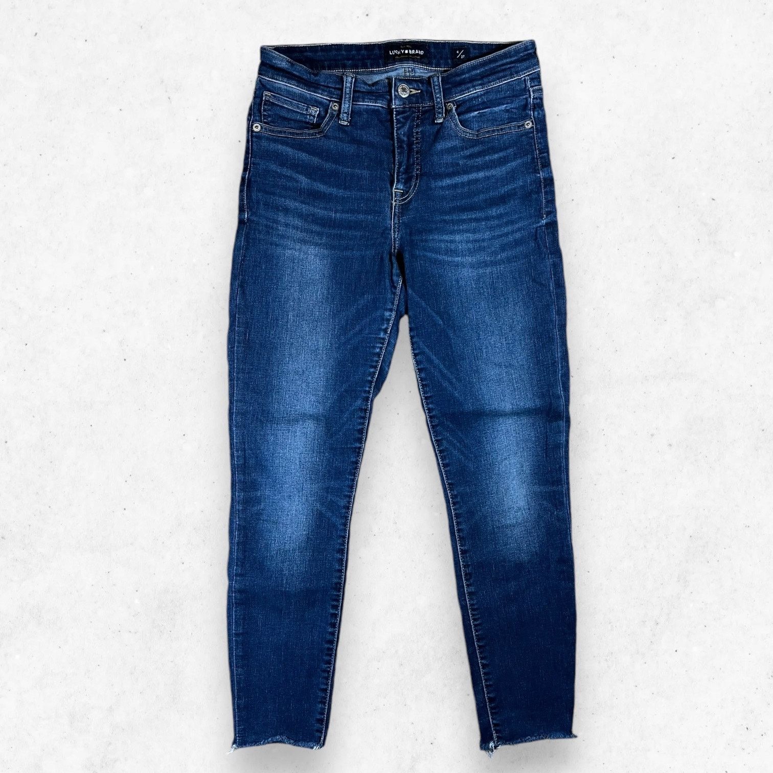 Lucky Brand Lucky Brand Jeans Ava Crop Women's Size 4/27 Blue Stretch Size 27" / US 4 / IT 40 - 1 Thumbnail