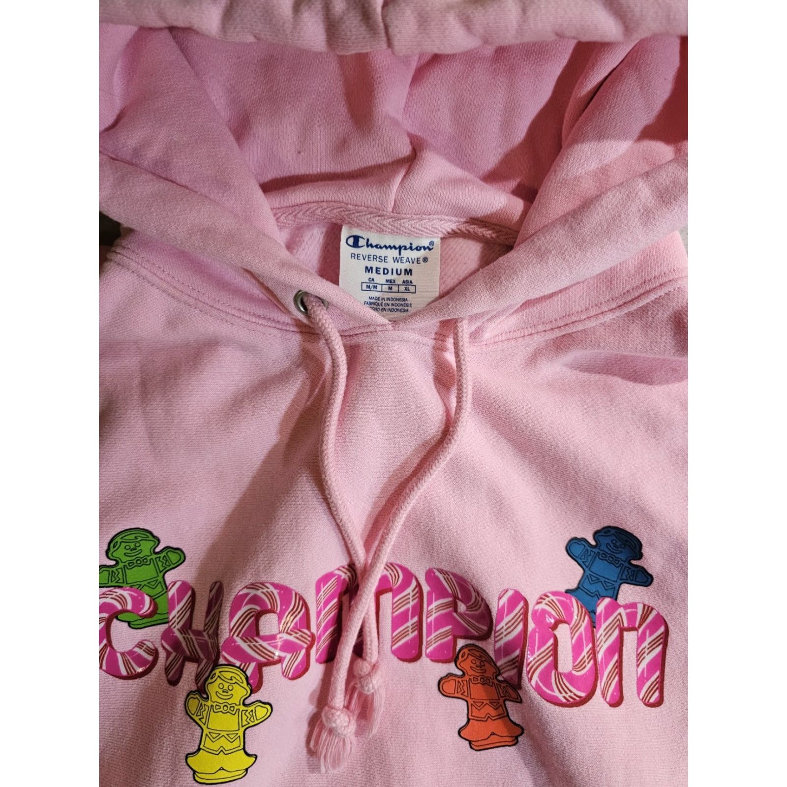 Champion Champion Reverse Weave Hooded Sweatshirt Candyland & Scrabble Hasbro Game Sz M Size US M / EU 48-50 / 2 - 7 Thumbnail