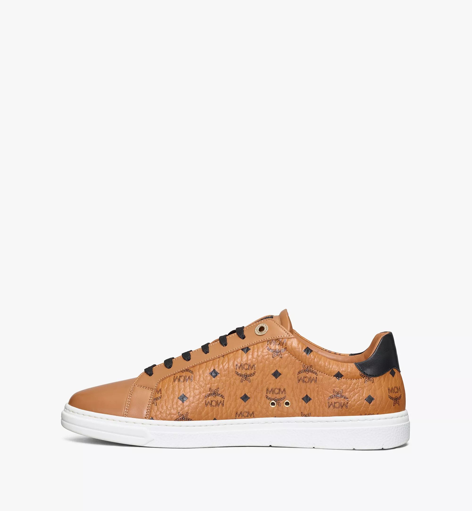 MCM o1mt1gz0125 Low-Top Sneakers in Brown/Black Size US 13 / EU 46 - 3 Thumbnail