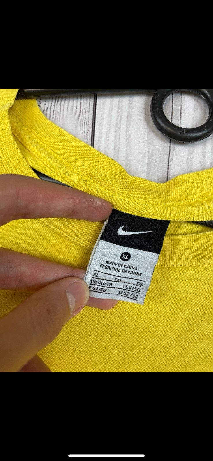 Nike Vintage Nike Brasil soccer tee Airport 1998 rare total 90 Size US XL / EU 56 / 4 - 5 Thumbnail