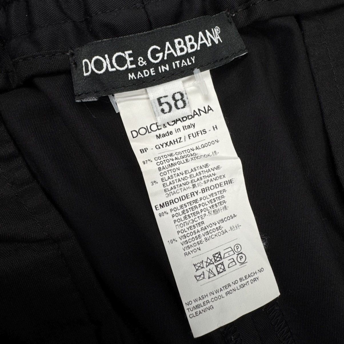 Dolce & Gabbana Dolce & Gabbana DG Crown Logo Bermuda Shorts Sweatshorts Size US 40 / EU 56 - 14 Thumbnail