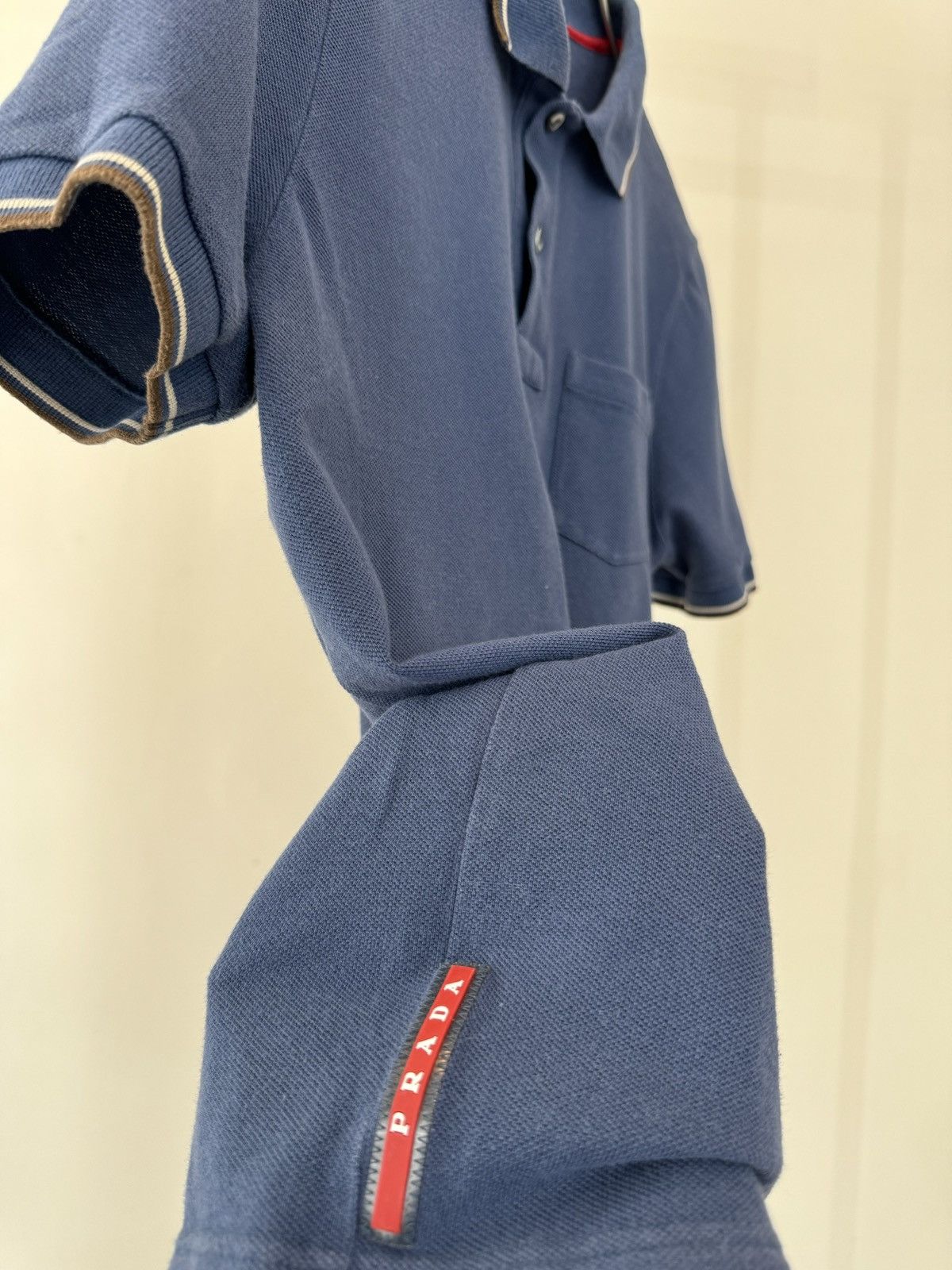 Prada Prada Polo Shirt Size US M / EU 48-50 / 2 - 2 Thumbnail
