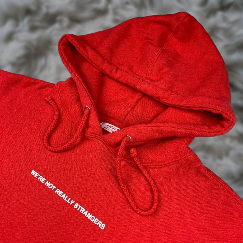 Vintage Inside We're All The Same Men's Hoodie Sweatshirt Pullover Red Small Size US S / EU 44-46 / 1 - 1 Thumbnail