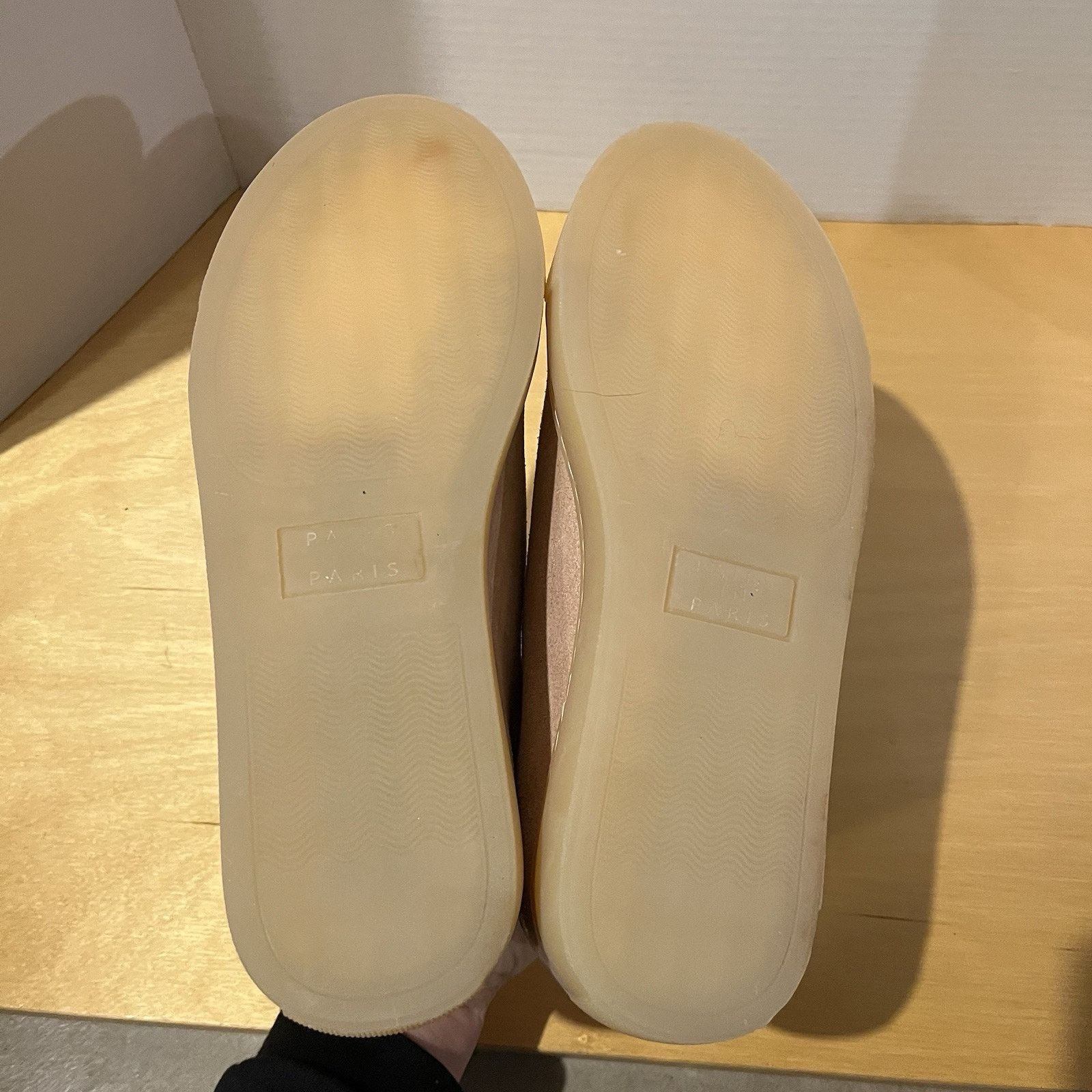 Other Pairs In Paris Women’s Leather Zip Slip On Shoes Sz EUR 39 Size US 8 / IT 38 - 8 Thumbnail