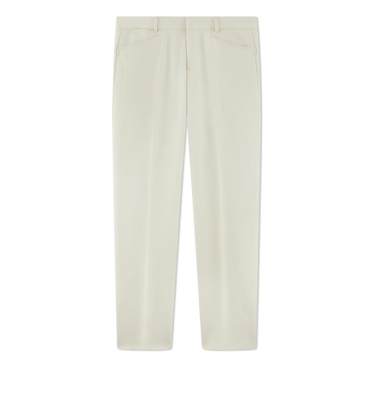 image of Tom Ford O1W1Db10124 Pant In White, Men's (Size 30)