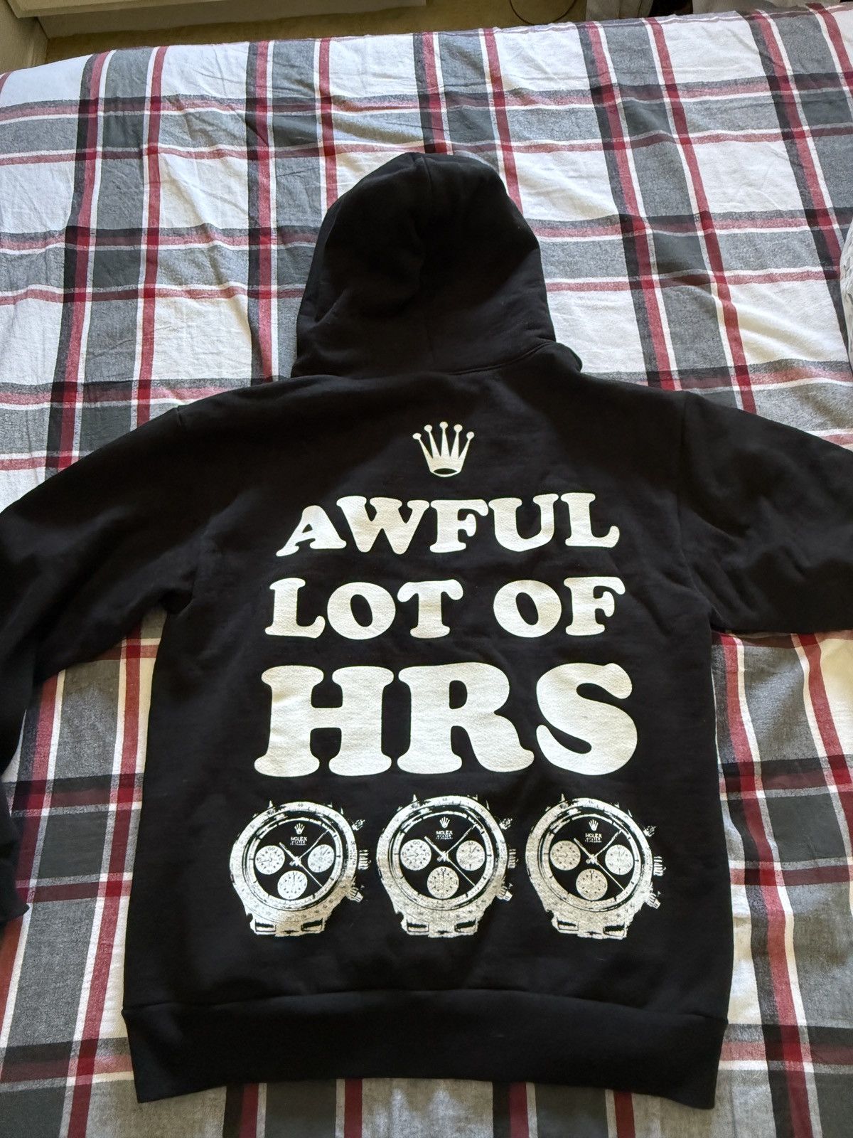 Awful Lotta Cough Syrup x 24hrs Rolex Hoodie