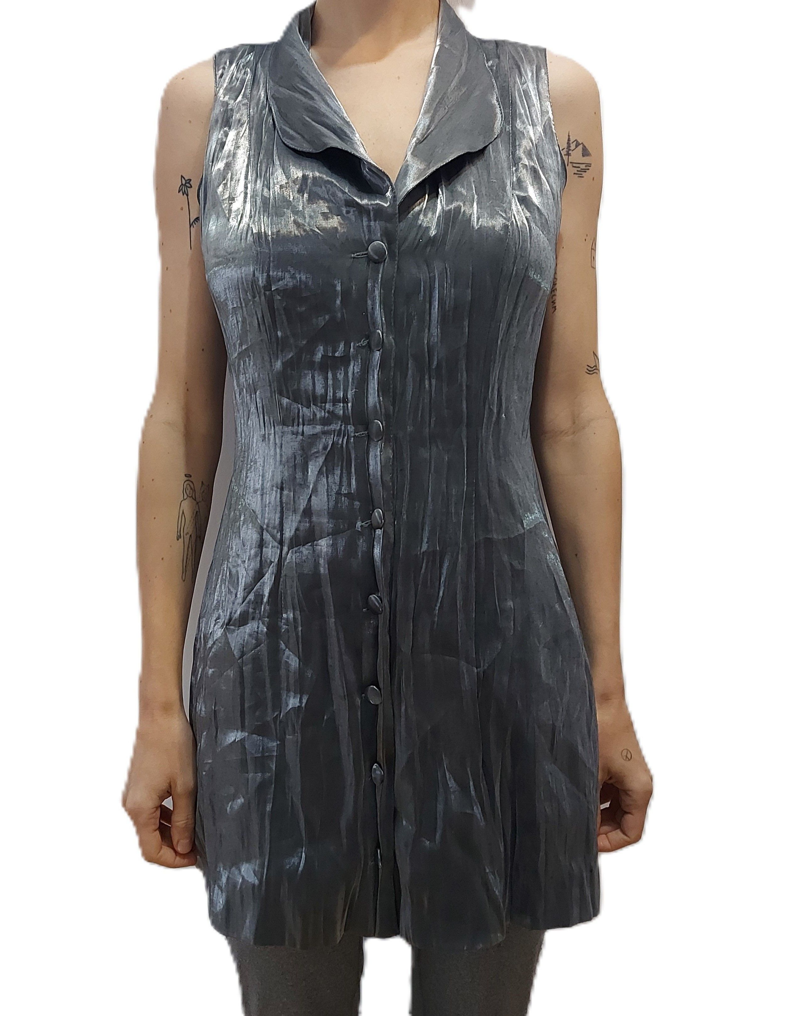 Other Sepia Colombia Mercury Silver Dress, Size S Size S / US 4 / IT 40 - 1 Thumbnail