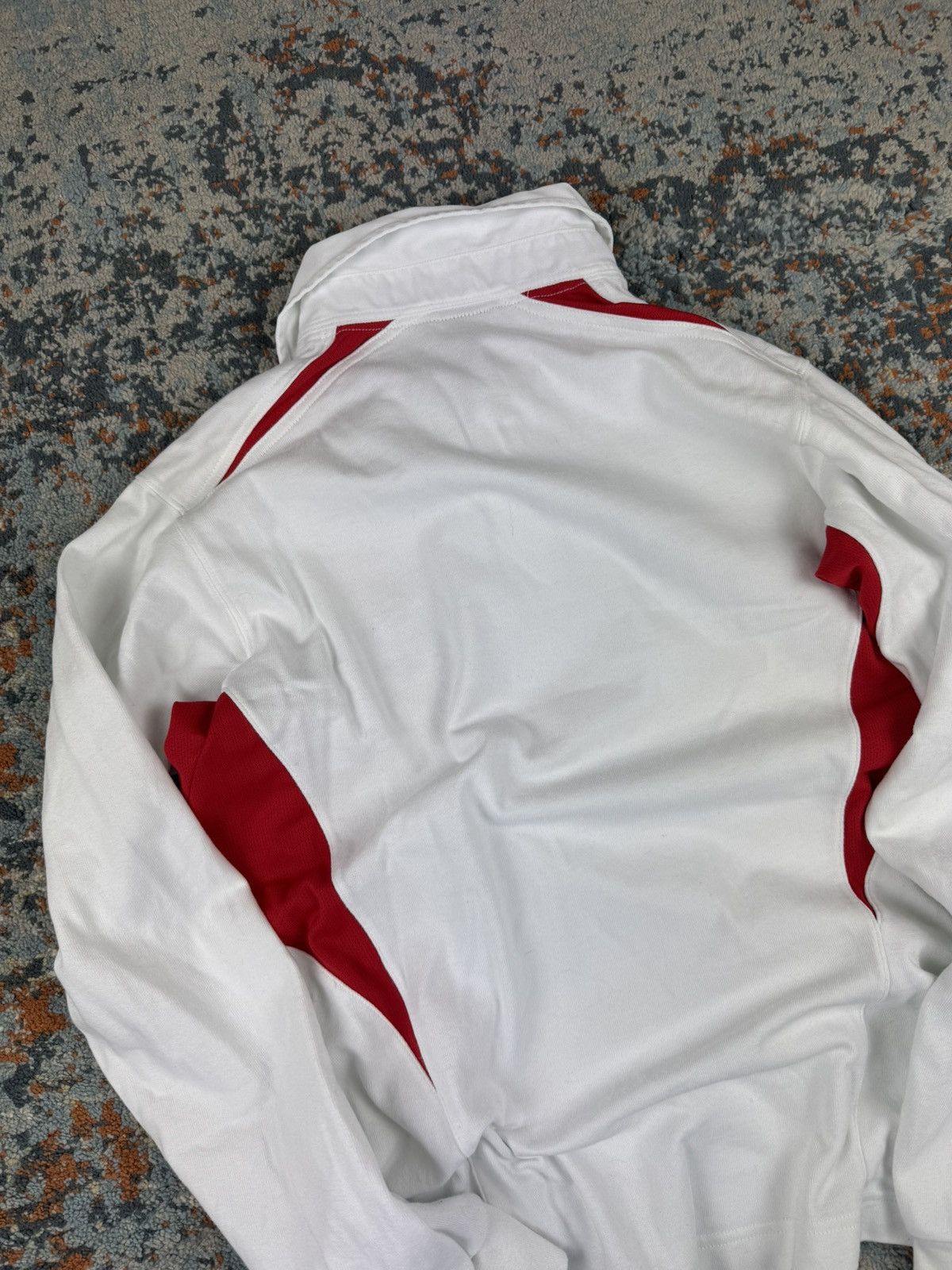 Nike Vintage 2003 Nike England rugby World Cup center swoosh polo Size US M / EU 48-50 / 2 - 4 Thumbnail