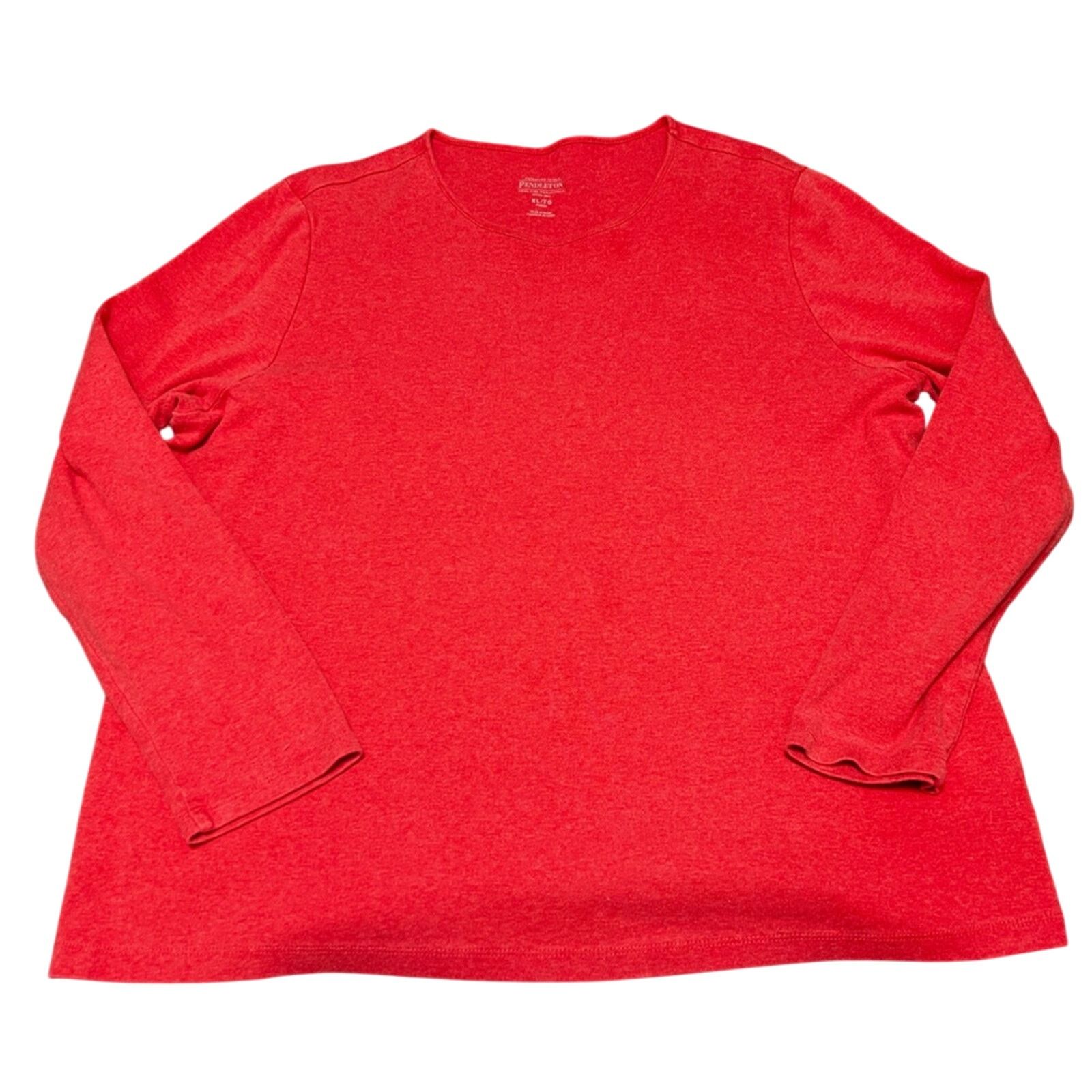 Pendleton Women’s Pendleton Longsleeve Crewneck Shirt Size XL CLEAN Size XL / US 12-14 / IT 48-50 - 1 Thumbnail