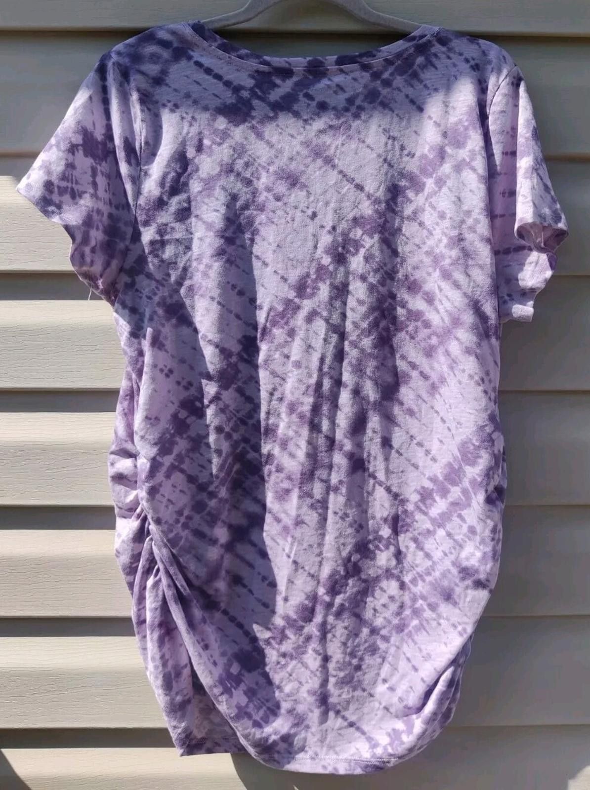 Sonoma Sonoma By Kohls Maternity T Shirt Size XL Ruching On Sides P Size XL / US 12-14 / IT 48-50 - 4 Thumbnail
