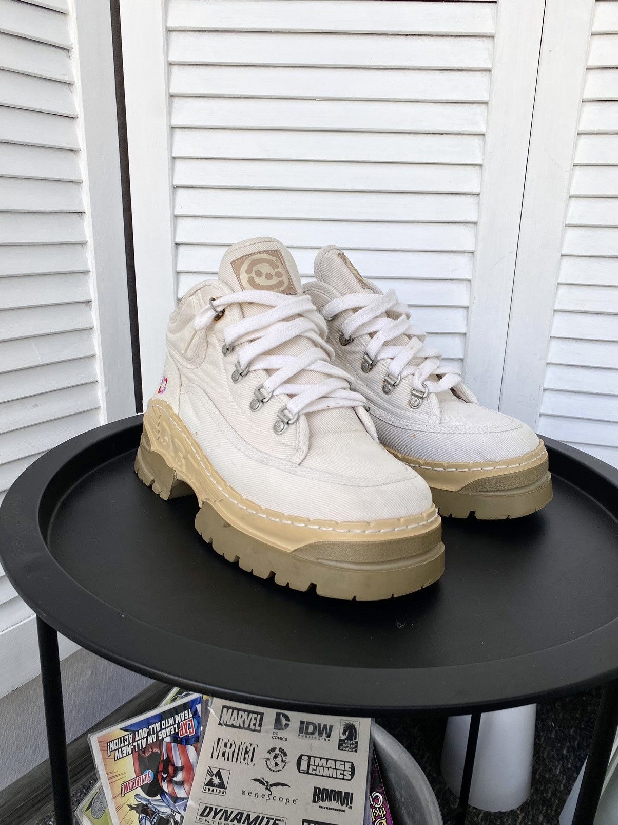 Japanese Brand Vintage Art Company Platform Avant-garde Light Boots Y2K Size US 7 / EU 40 - 5 Thumbnail