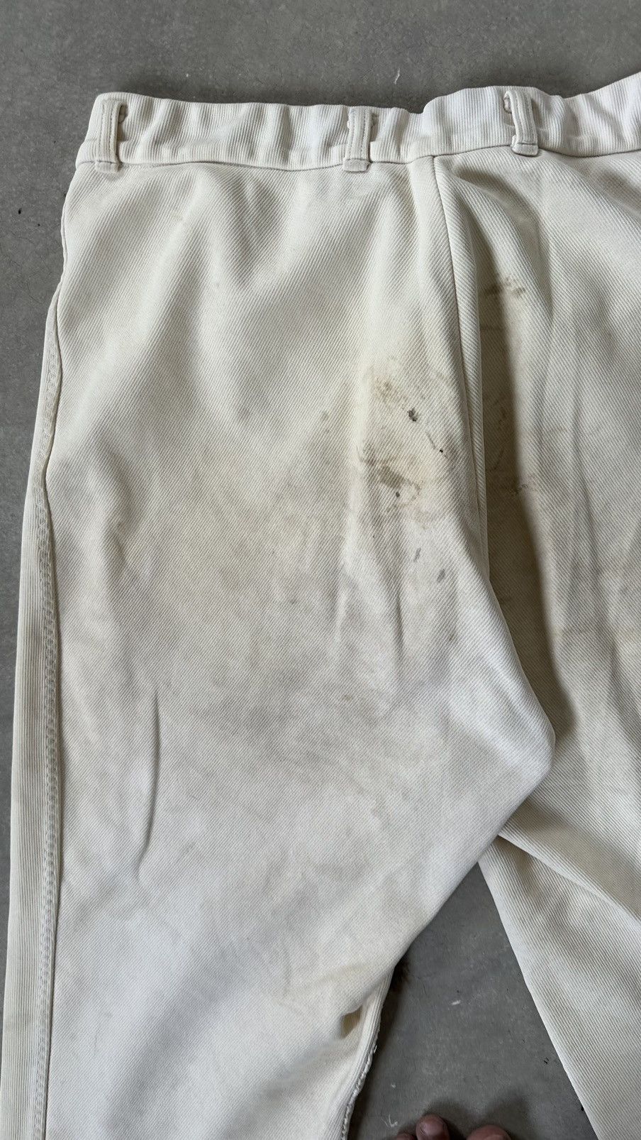 PONY VINTAGE 60S DISTRESSED HORSE RIDER PANT Size US 32 / EU 48 - 8 Thumbnail