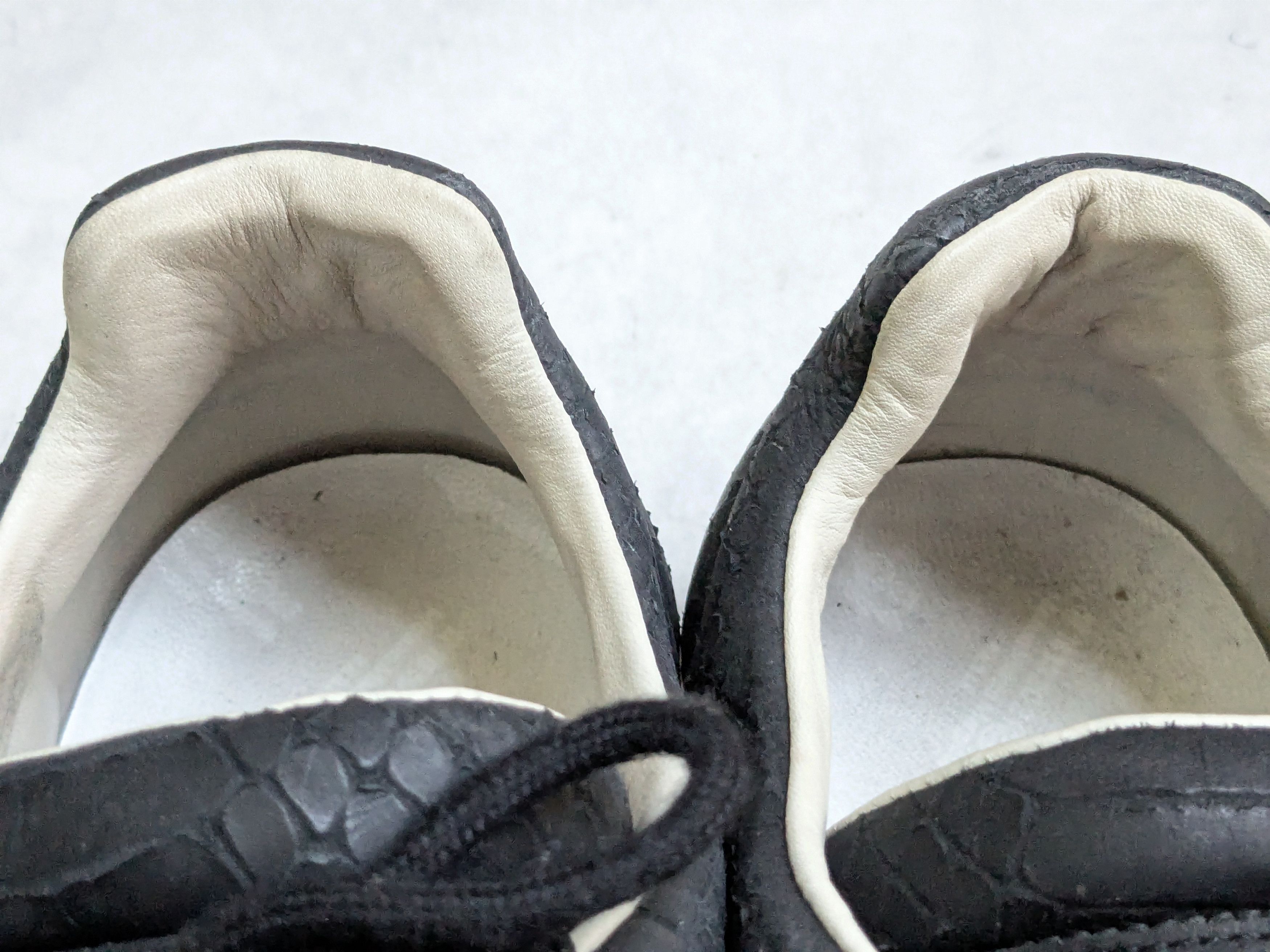 Maison Margiela Maison Margiela Future Black 13 46 Low Tops Snake Leather Size US 13 / EU 46 - 5 Thumbnail