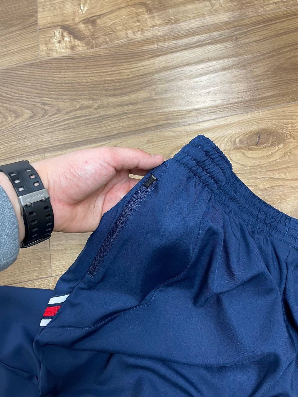 Jordan Brand × Vintage Vintage Nike Air Jordan Drill Nylon France PSG Pants Joggers Size US 36 / EU 52 - 20 Thumbnail