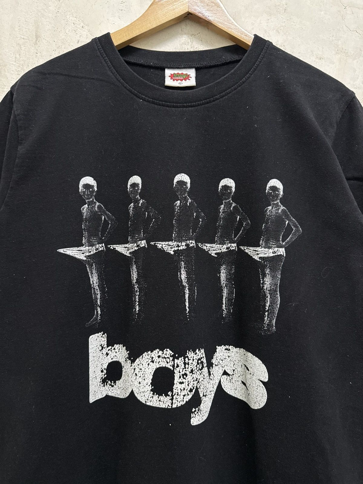 Japanese Brand Vintage 2000s Humor Boys “wear pampers” Shirt Size US L / EU 52-54 / 3 - 2 Thumbnail