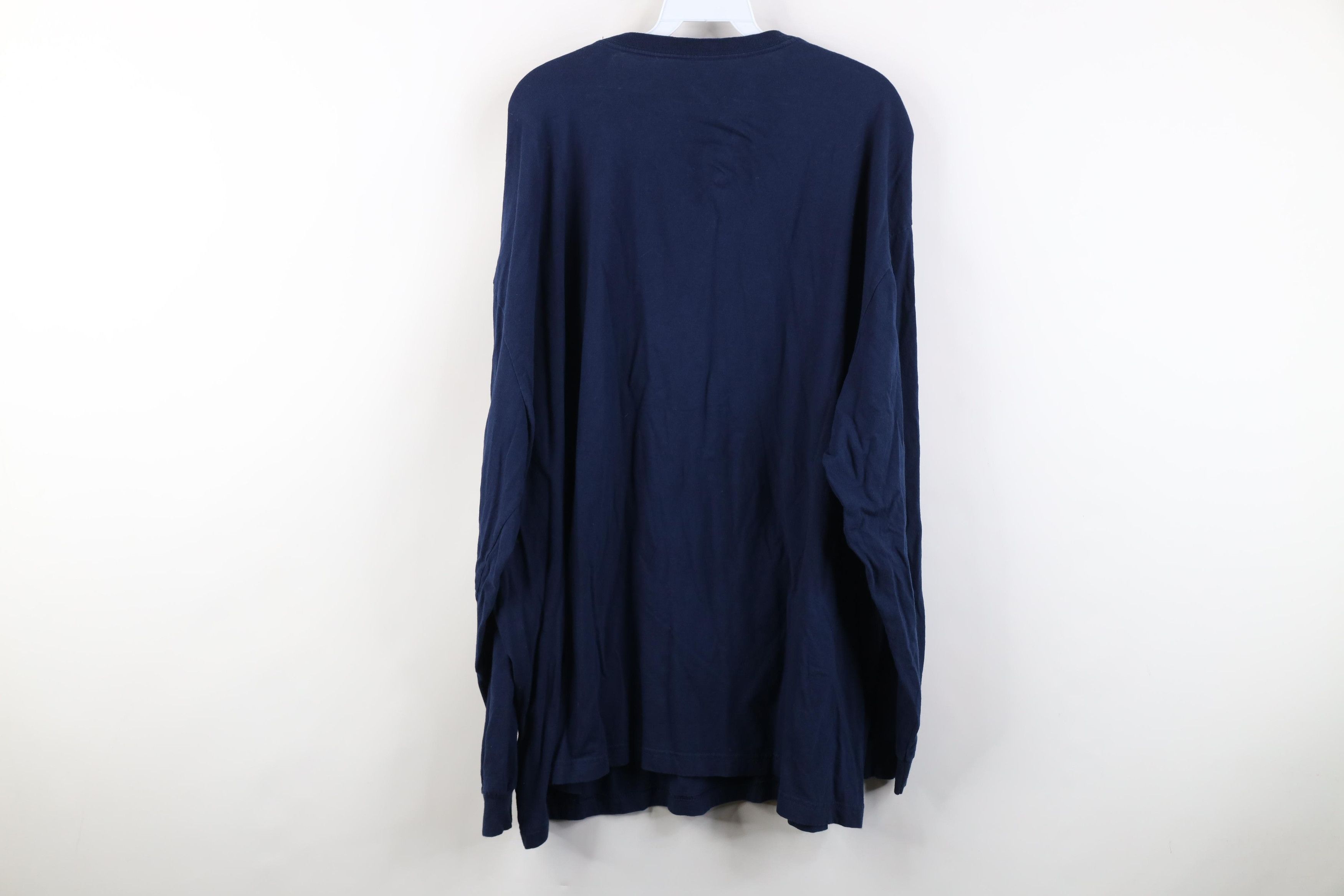 Adidas Adidas University of Michigan Long Sleeve T-Shirt Blue Size US XXL / EU 58 / 5 - 12 Thumbnail