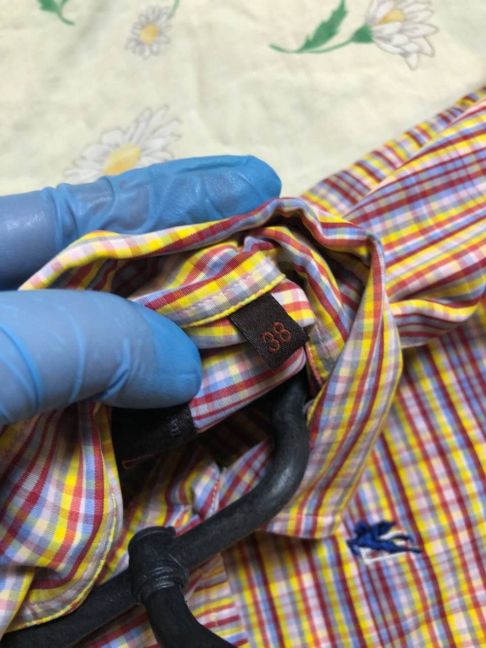 Etro Men's Etro Milano Multicolor Textured Stripe Shirt Size US L / EU 52-54 / 3 - 5 Thumbnail