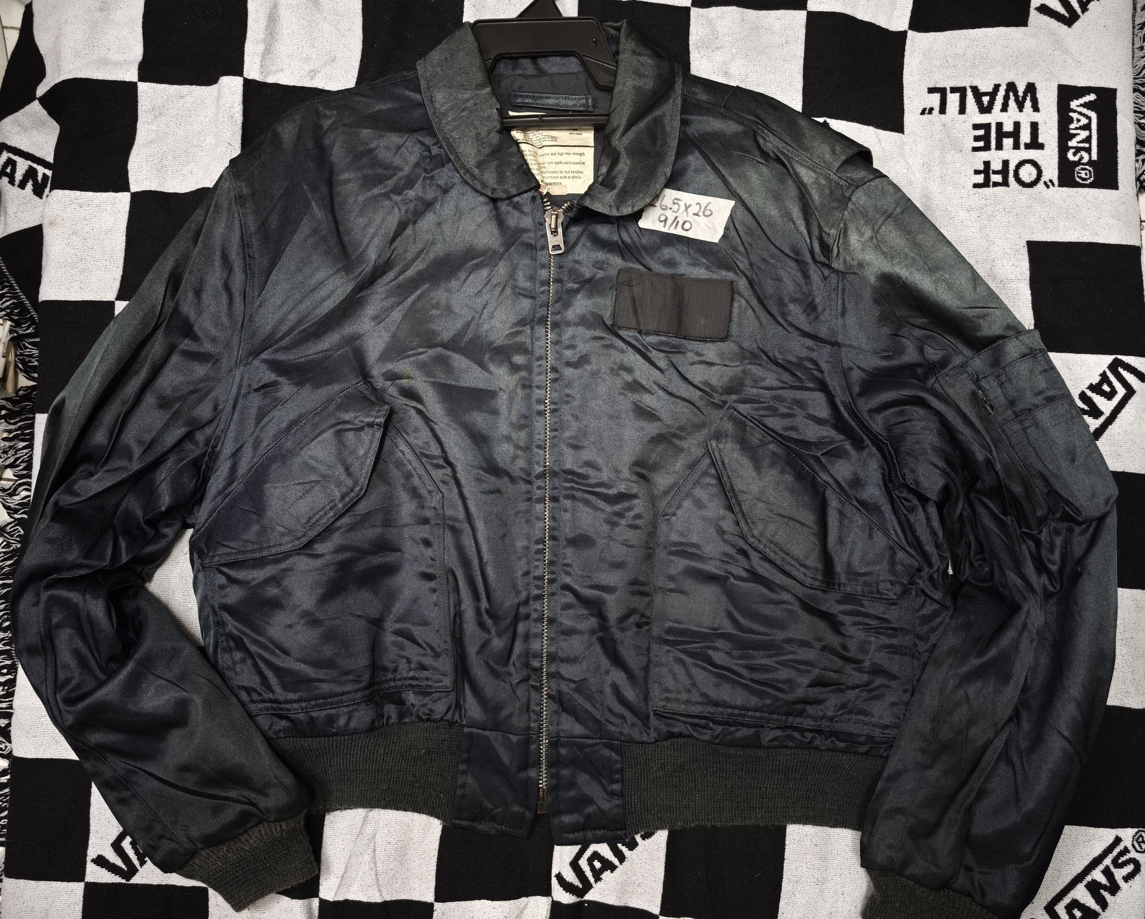 Vintage VERY RARE VINTAGE TITAN CLOTH FLIGHT JACKET BOMBER CWU 55/P Size US XL / EU 56 / 4 - 1 Thumbnail
