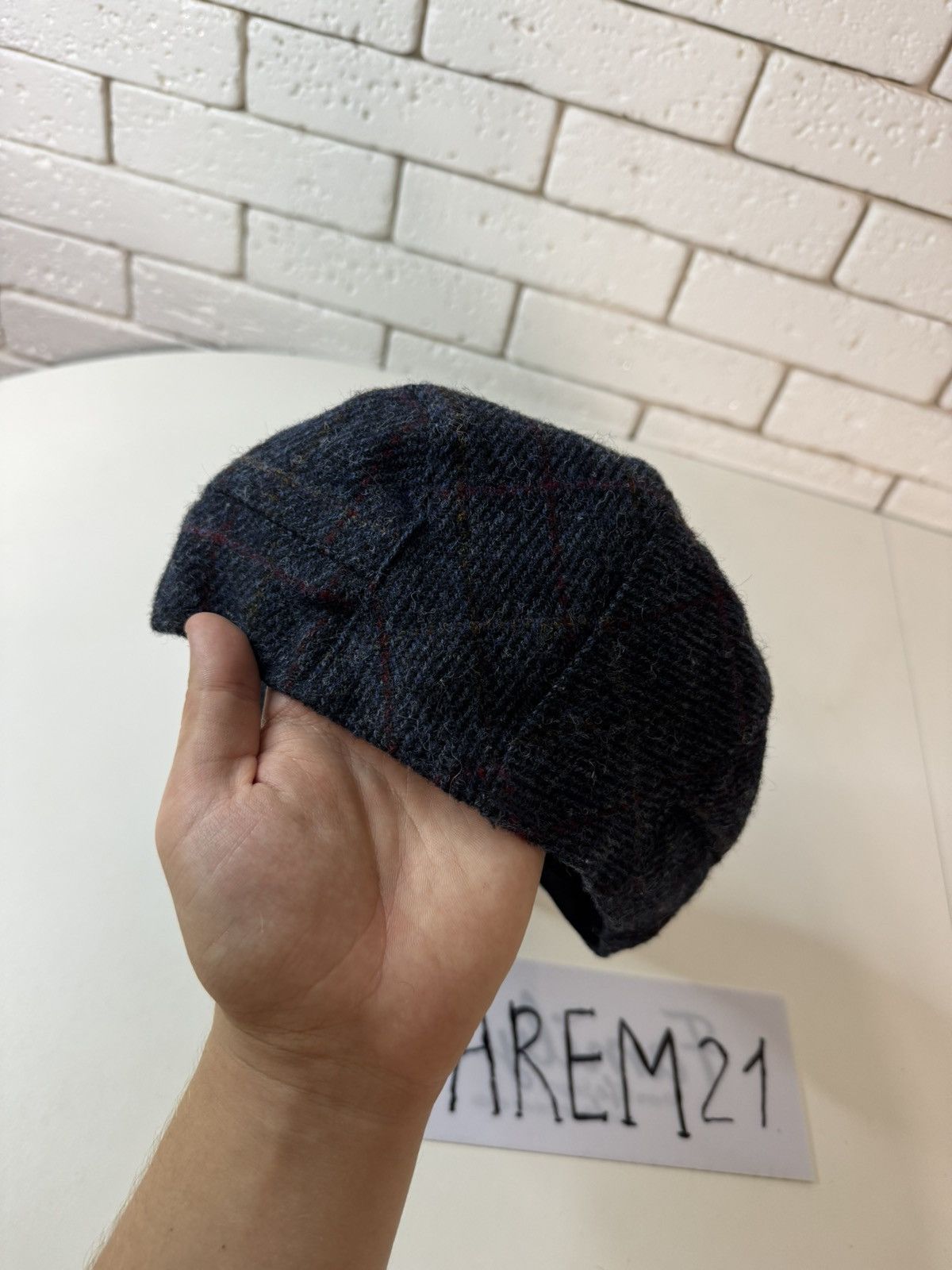 Harris Tweed Harris Tweed cap hat Size ONE SIZE - 3 Thumbnail