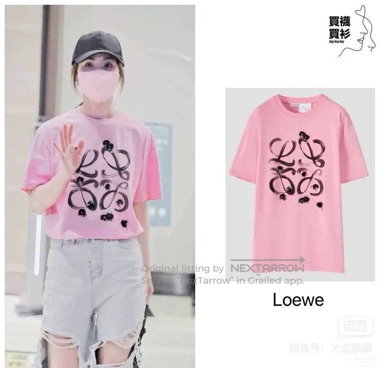 Loewe Loewe Spirited Away Limited Edition Pink Short-sleeve T-sh Size S / US 4 / IT 40 - 1 Thumbnail