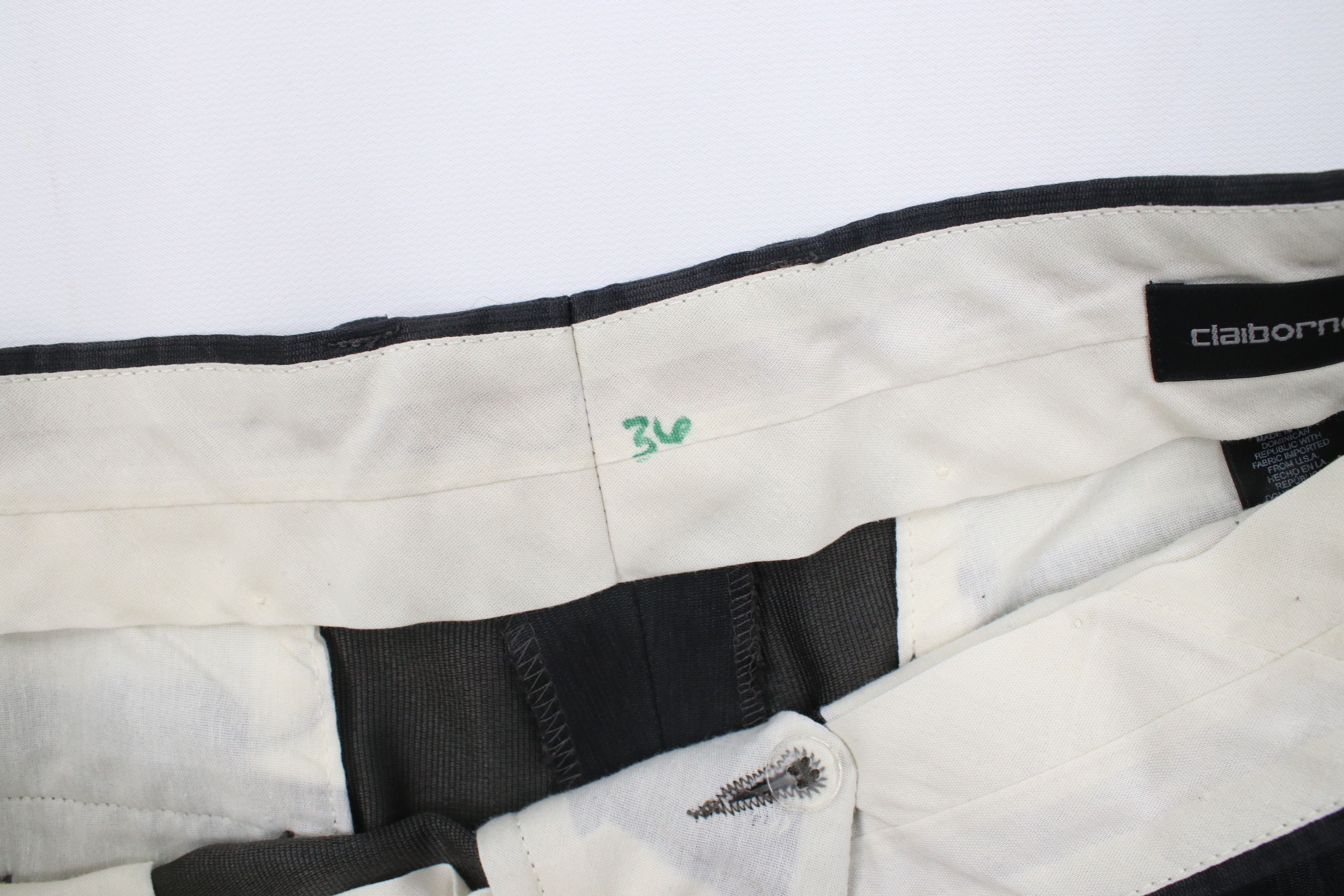 Vintage Vintage 90s Streetwear Wide Leg Chino Pants Charcoal Gray Size US 36 / EU 52 - 6 Thumbnail