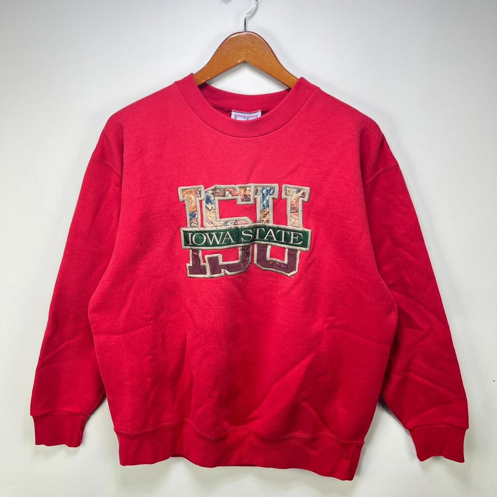 Other Vintage 90s Iowa State University Cyclones Sweatshirt Large Size ONE SIZE - 1 Thumbnail