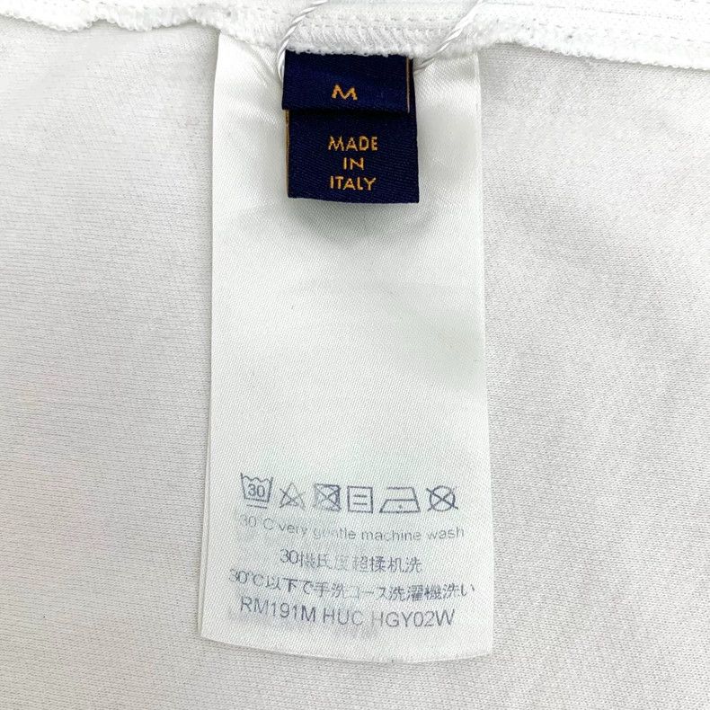 Louis Vuitton Louis Vuitton Cotton crewneck long sleeve T-shirt with whi Size US M / EU 48-50 / 2 - 6 Thumbnail