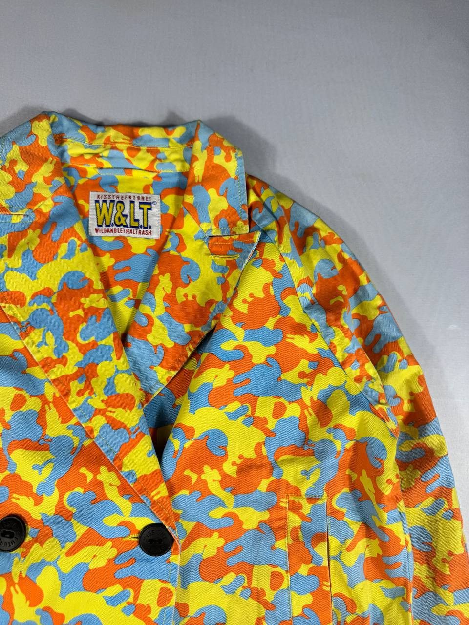 Walter Van Beirendonck Walter Van Beirendonck Pukpuk Camo Double Breasted Size M / US 6-8 / IT 42-44 - 2 Thumbnail