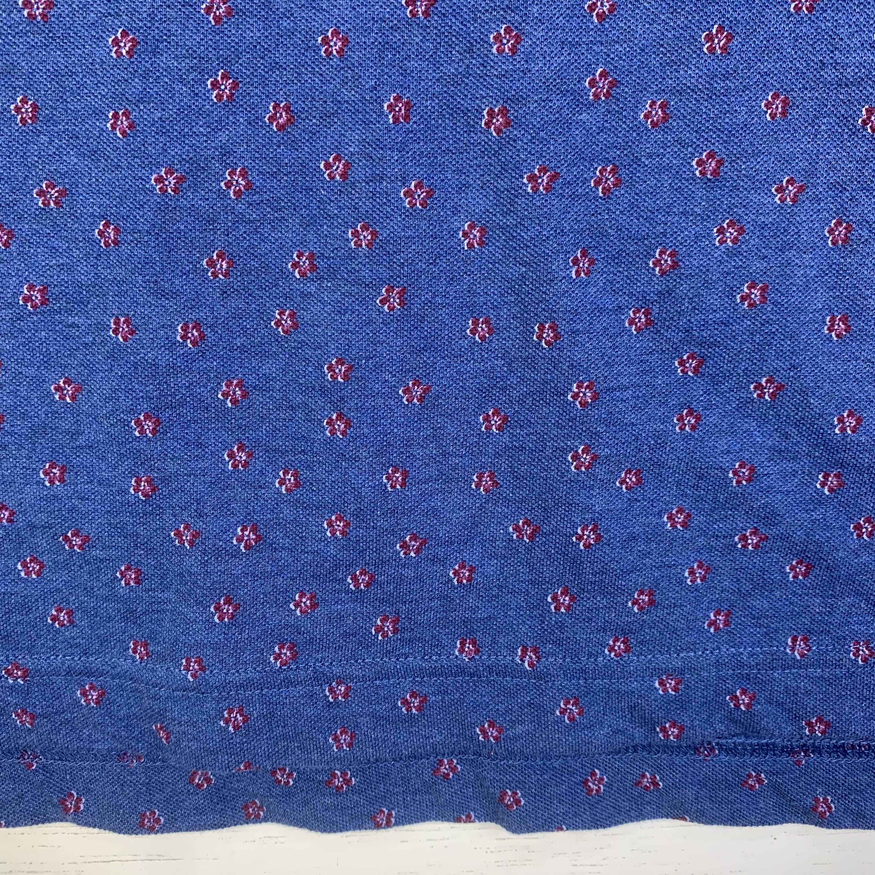 Uniqlo UNIQLO POLO TEES TINY FLORAL Size US XL / EU 56 / 4 - 8 Thumbnail