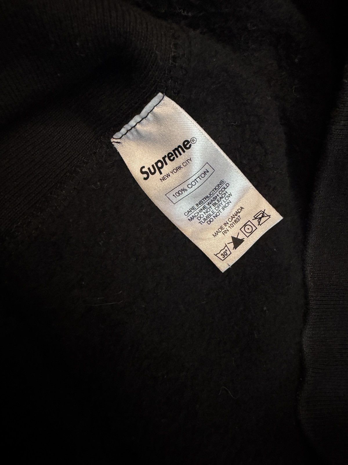 Supreme Supreme Box Logo Hoodie – Black / White Size US XL / EU 56 / 4 - 8 Thumbnail
