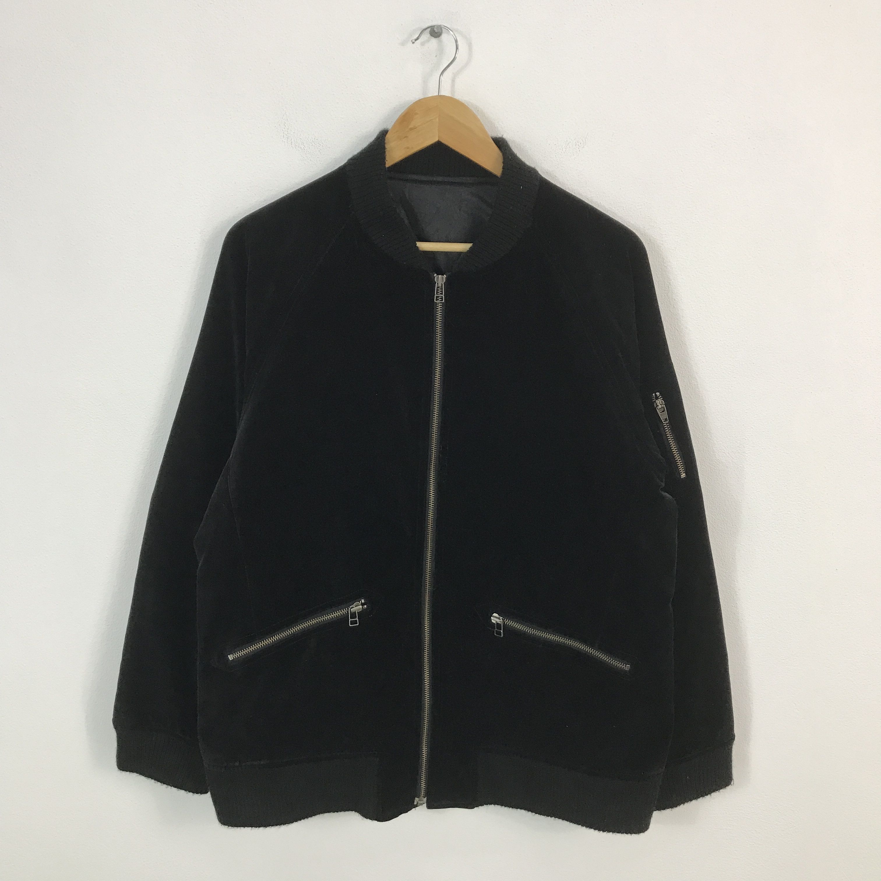 Japanese Brand × SHIPS Ships Velvet design Bomber Japan fashion jacket Size US L / EU 52-54 / 3 - 1 Thumbnail