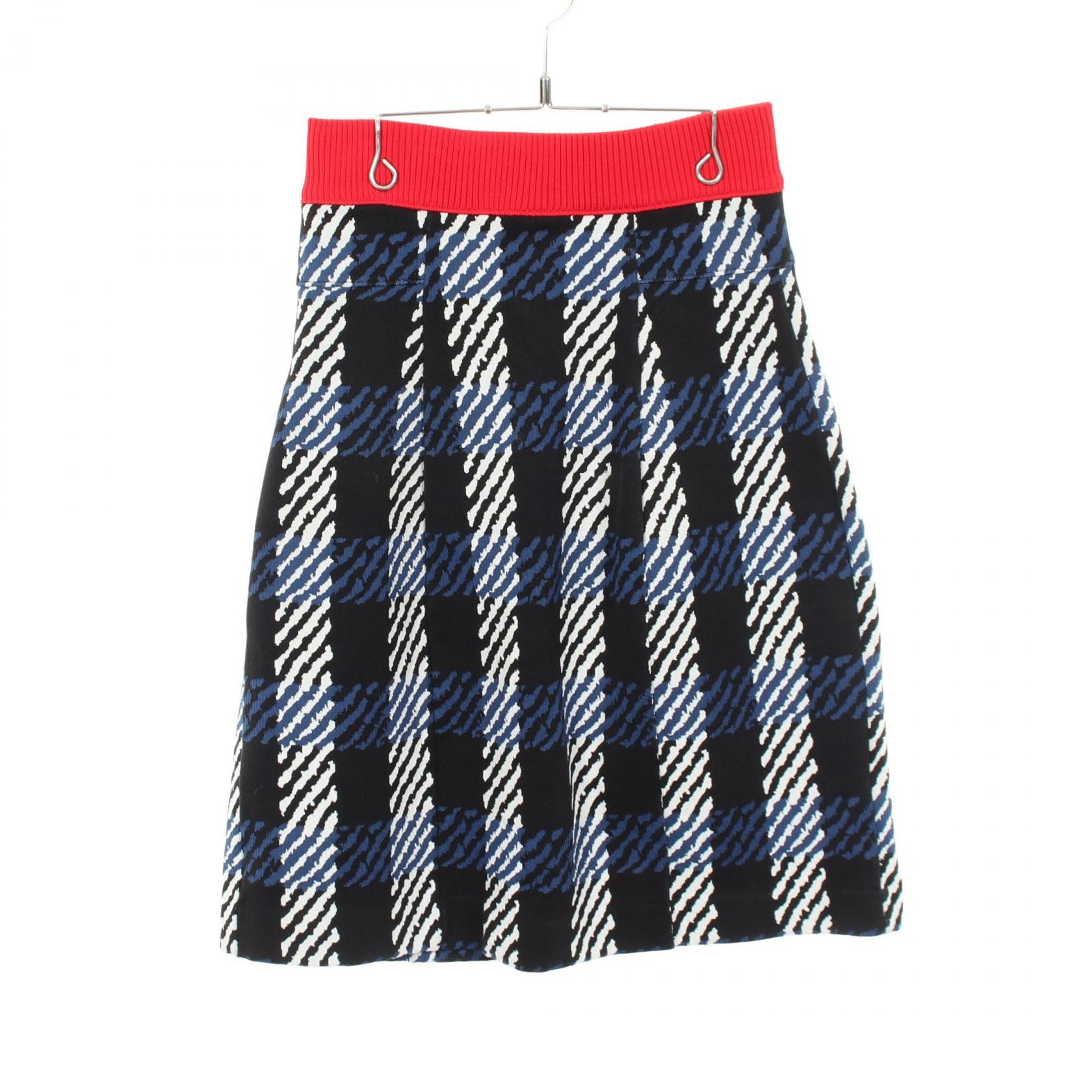 Marni Marni Marni Rib Jacquard Check Knit Skirt Textile Skirts DUTY FREE for USA Size ONE SIZE - 1 Thumbnail
