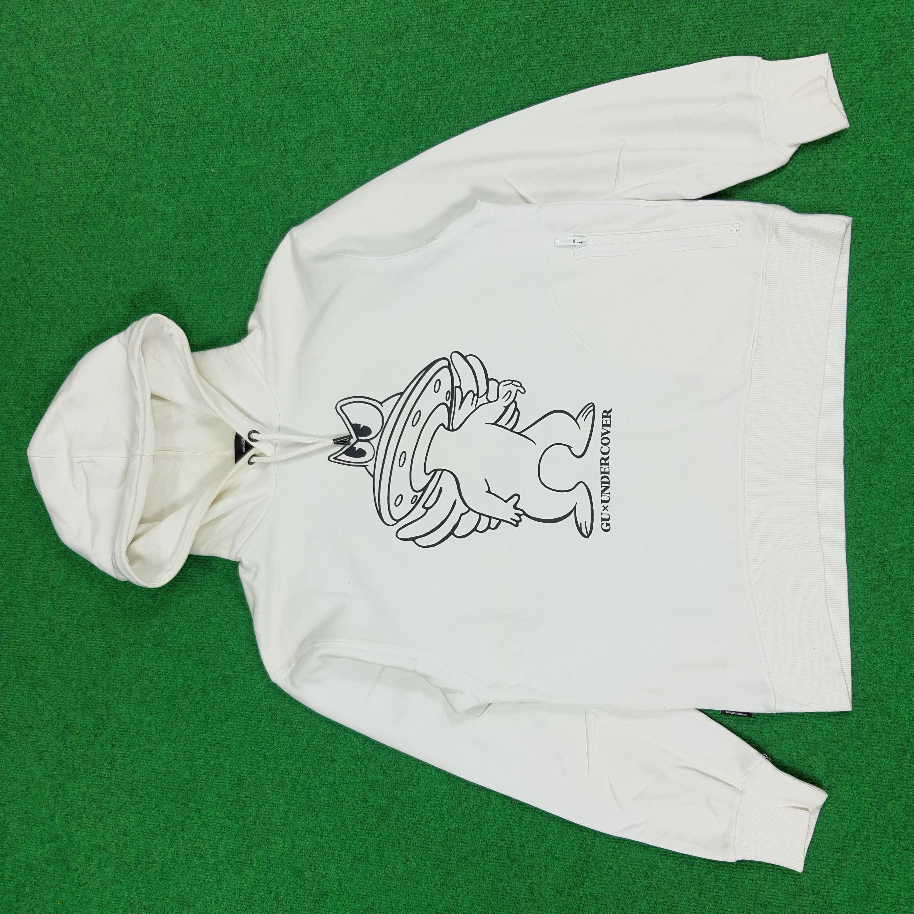 Japanese Brand × Undercover Vintage GU x Undercover Streetwear Hoodies Size US M / EU 48-50 / 2 - 1 Thumbnail