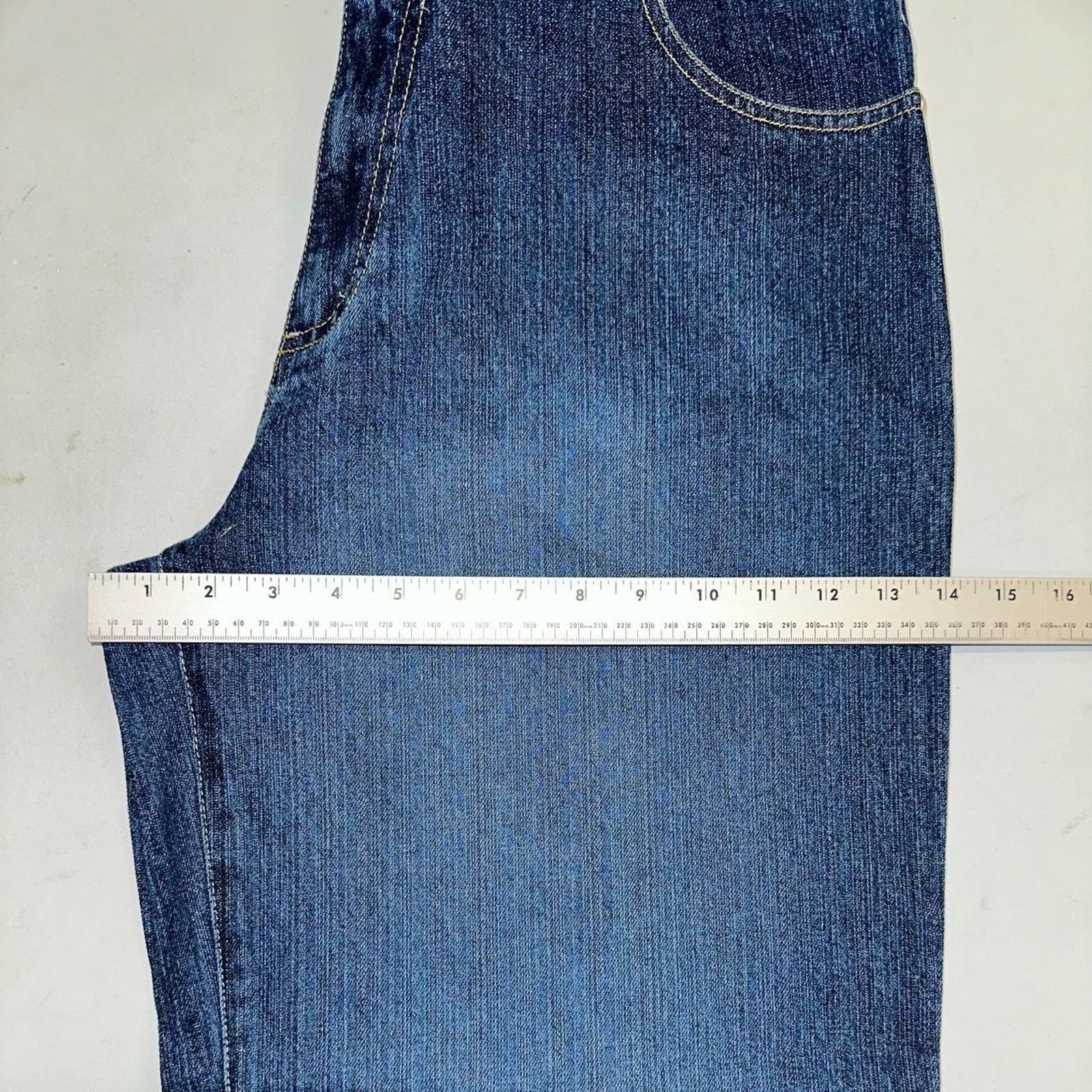 Vintage Vintage baggy y2k tuff faded blue skater carpenter style Size US 34 / EU 50 - 5 Thumbnail