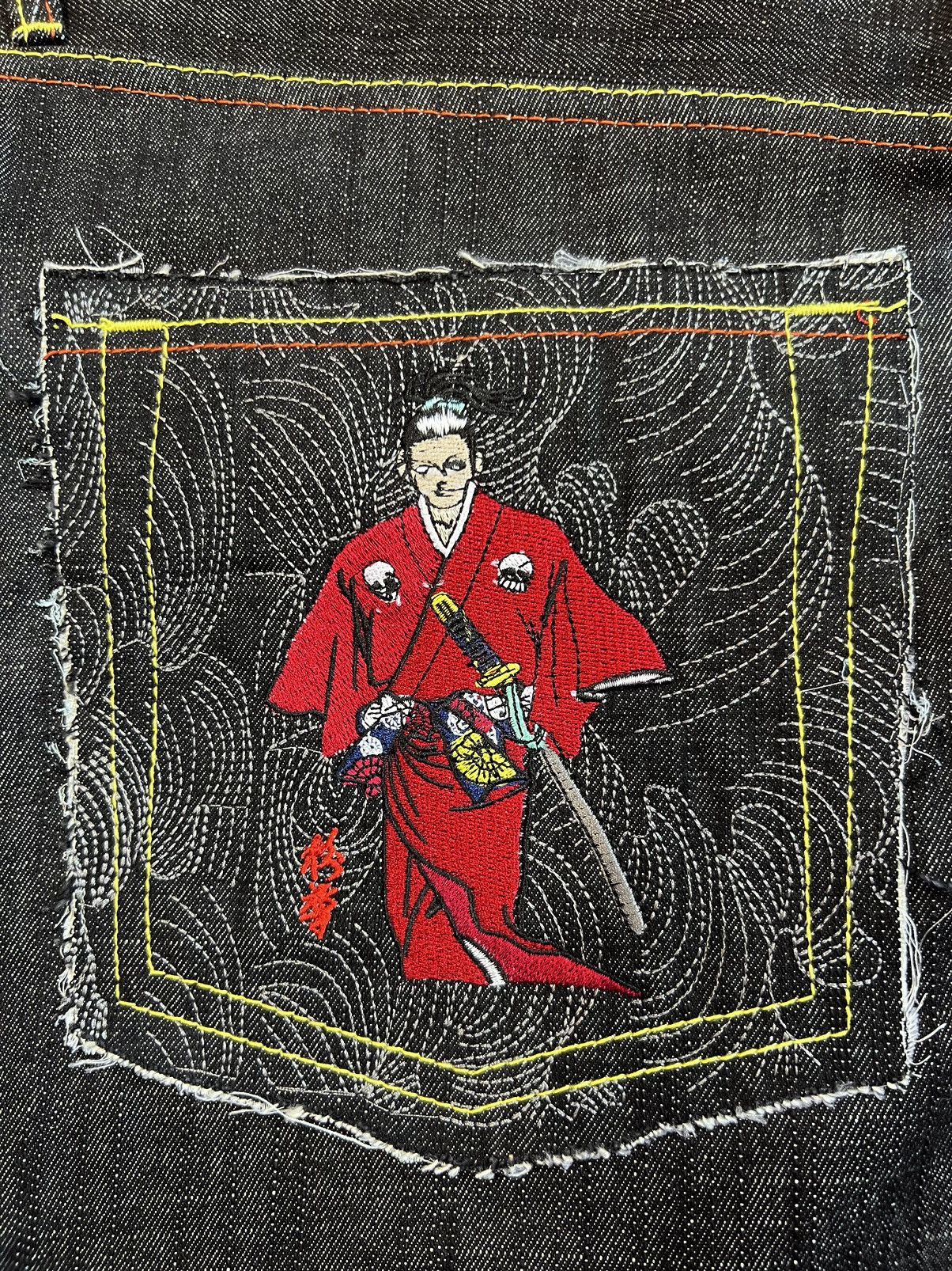 Japanese Brand × RMC Jeans × Vintage RMC Red Monkey Jeans y2K Vintage Japanese Embroidered Denim Size US 36 / EU 52 - 6 Thumbnail