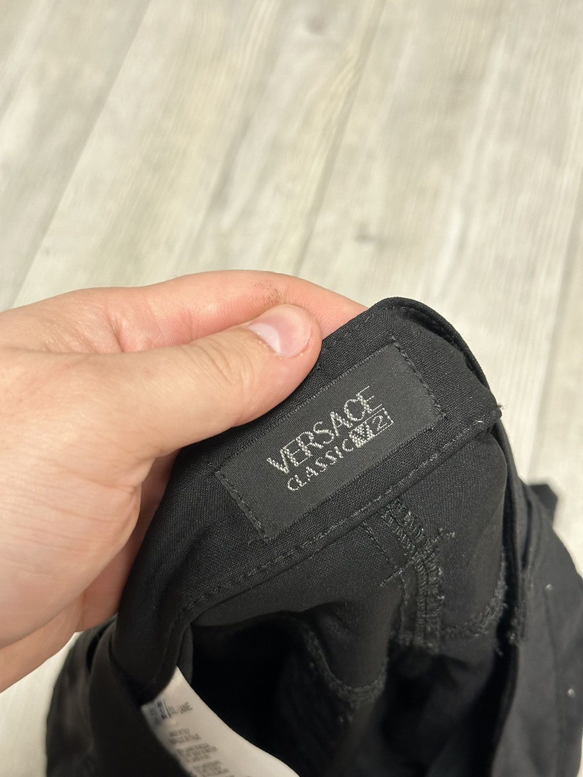 Versace Jeans Couture Versace Classic V2 Lana Wool Mens Pants Size US 32 / EU 48 - 7 Thumbnail