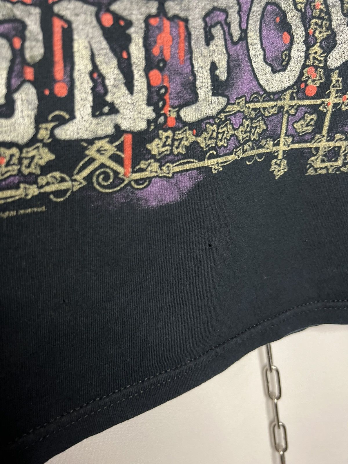Band Tees Vintage 00s T-Shirt Avenged Sevenfold Overprint VTG Rock Tee Size US L / EU 52-54 / 3 - 6 Thumbnail