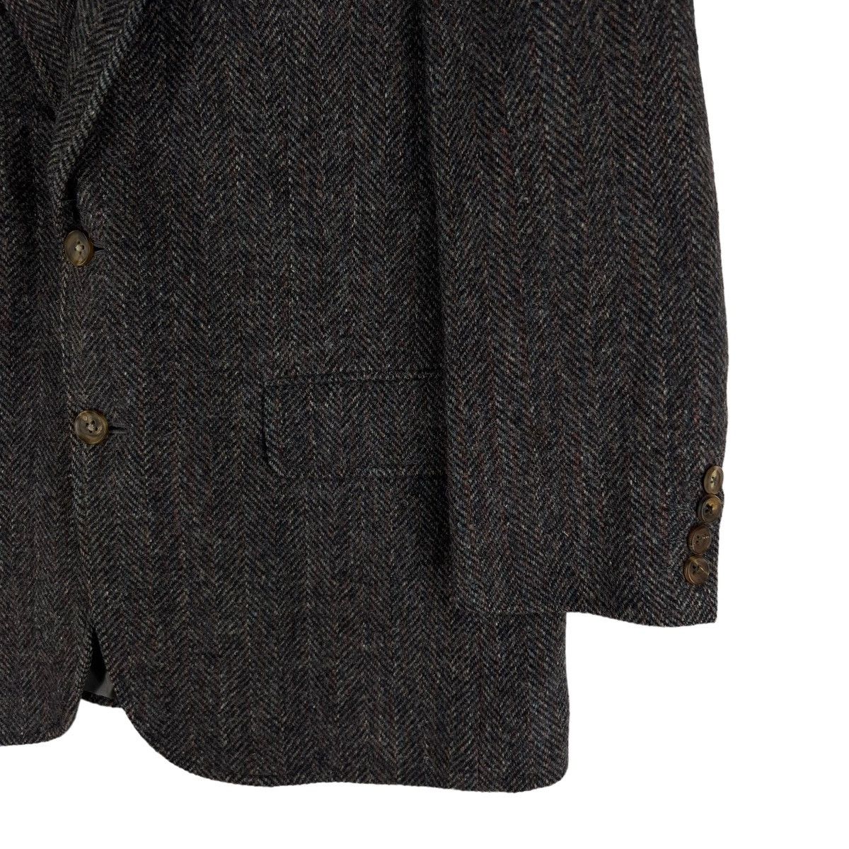 Harris Tweed 🔥VINTAGE HARRIS TWEED WOOL JACKET DOUBLE BREAST Size US M / EU 48-50 / 2 - 5 Thumbnail