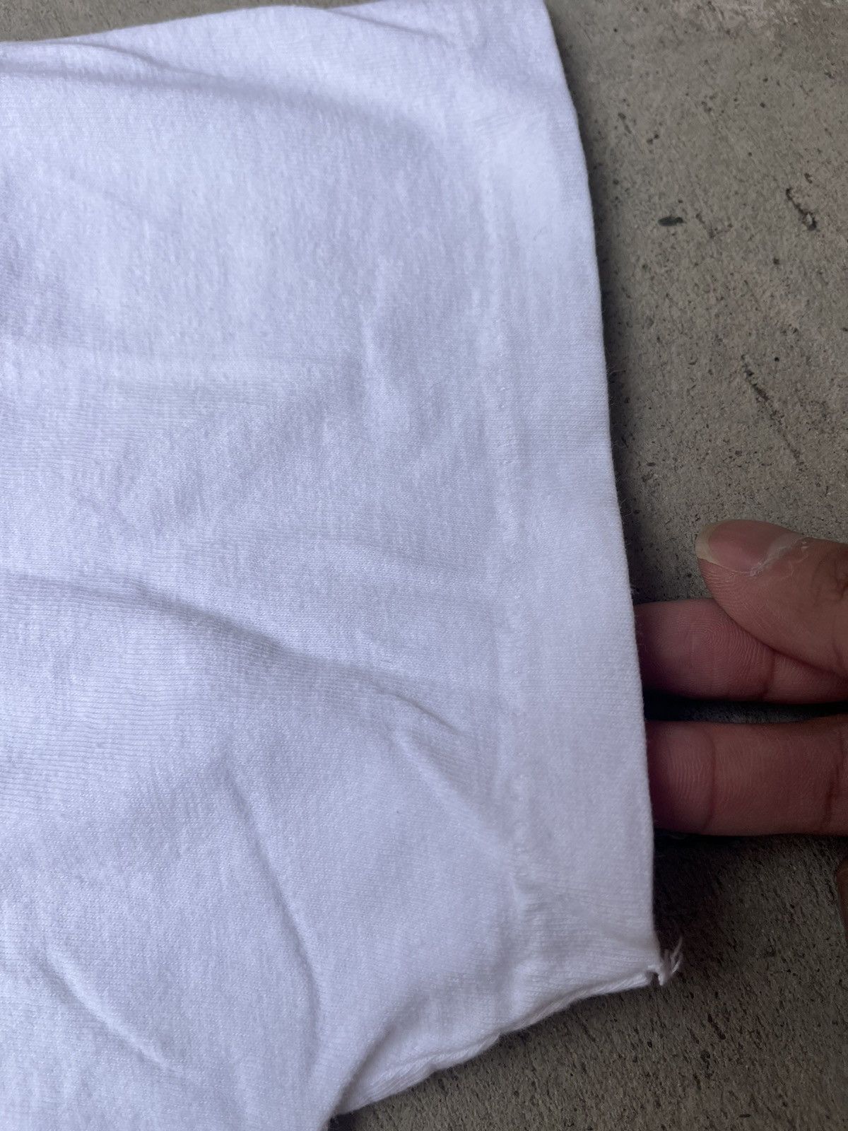 Vintage White t shirt Size US XL / EU 56 / 4 - 4 Thumbnail