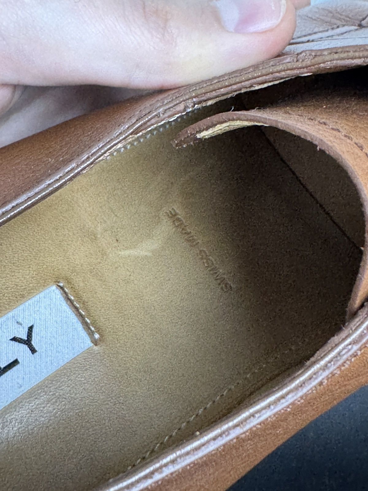 Bally Bally Wimbo brown derby classic shoes RRP 1190$ Size US 10 / EU 43 - 23 Thumbnail
