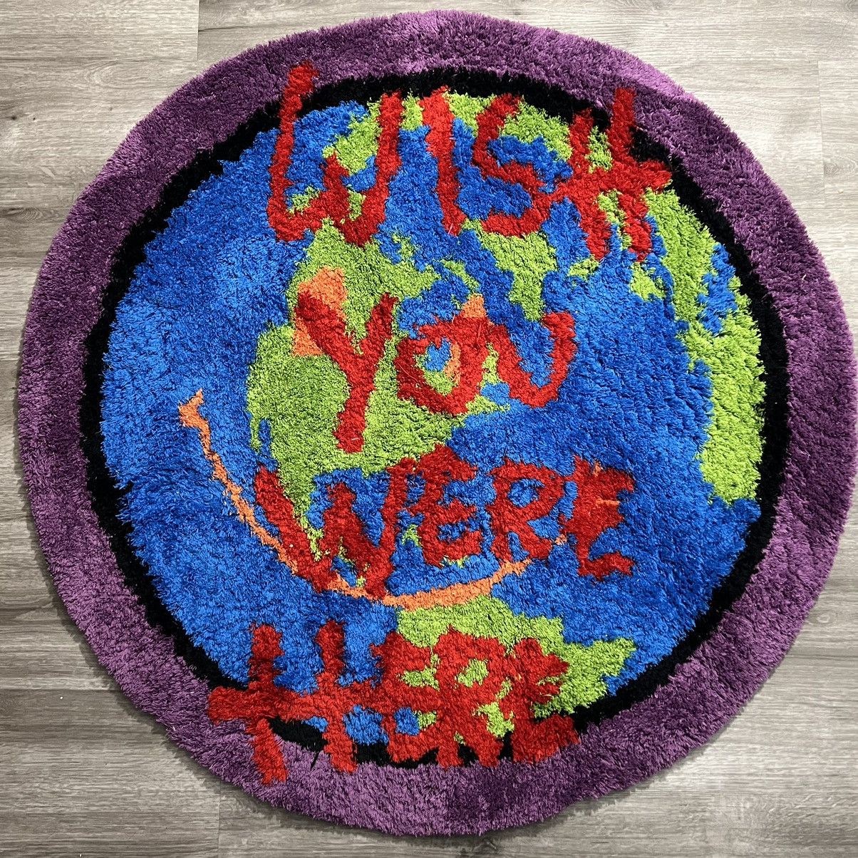 Travis Scott Travis Scott Astroworld Wish You Were Here Rug | Grailed