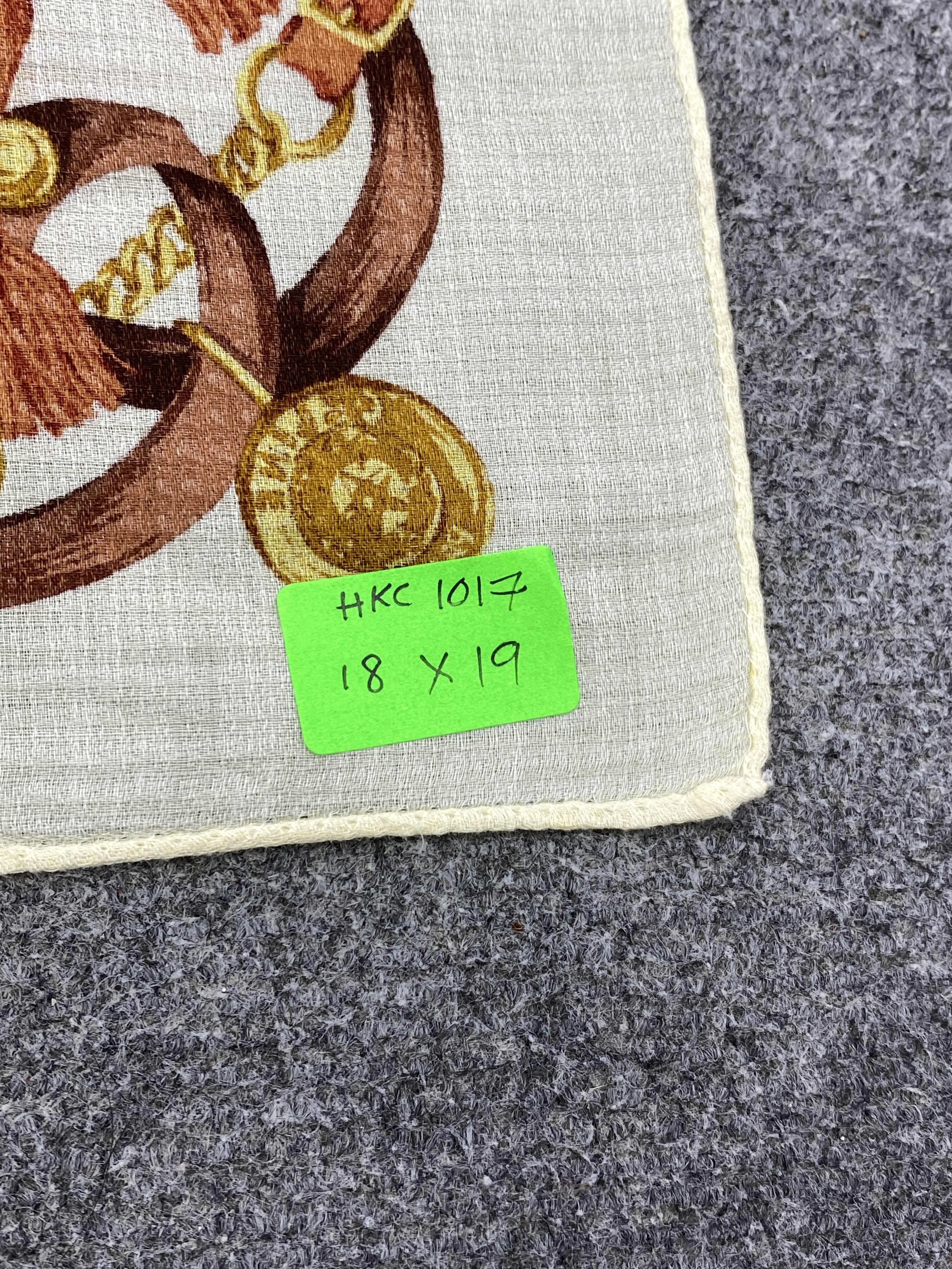 Celine Vintage Celine Handkerchief / Neckerchief HKC1017 Size ONE SIZE - 8 Thumbnail