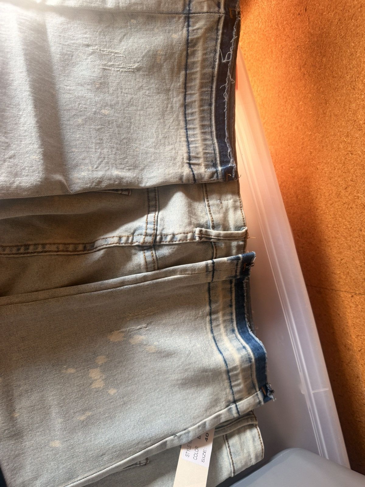 Other KDNK designer jeans size 40 men’s NWT Size US 40 / EU 56 - 9 Thumbnail