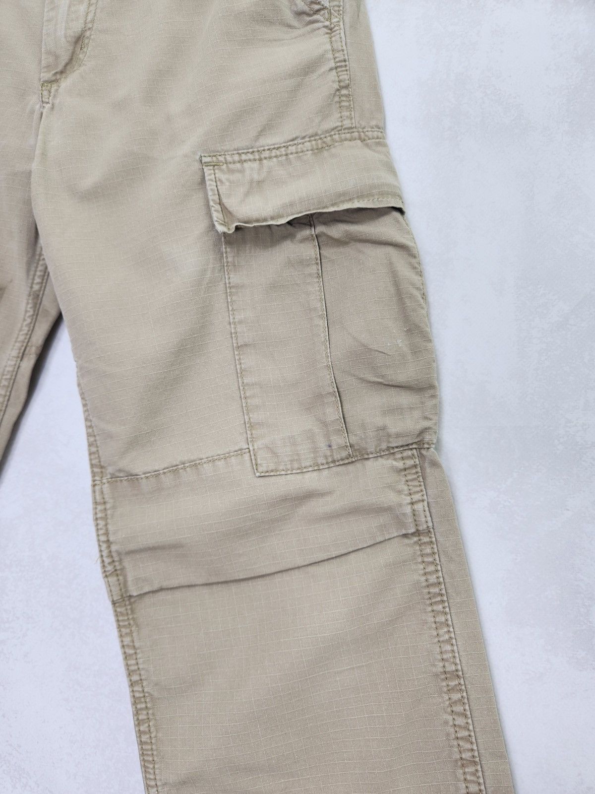 Carhartt × Carhartt Wip × Vintage Vintage 90s Carhartt slim Cargo Pants 28x32 Size US 28 / EU 44 - 5 Thumbnail