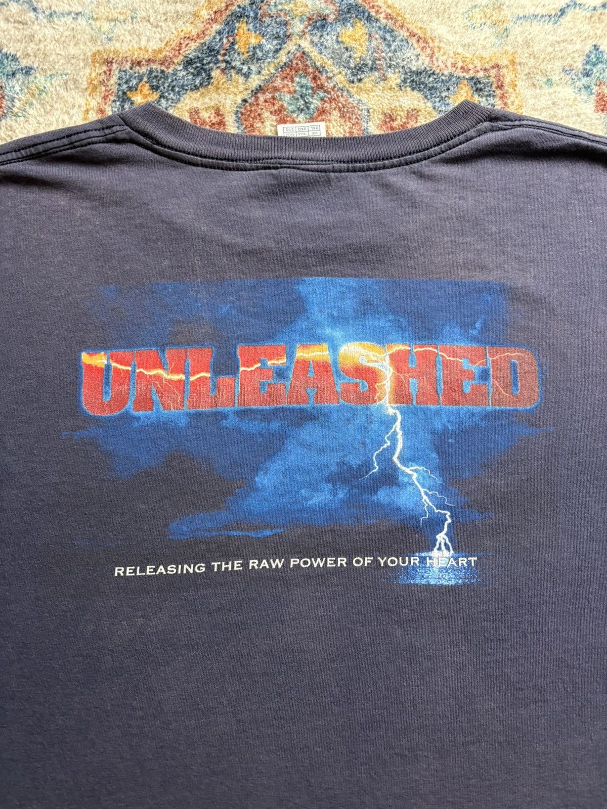 Vintage Vintage Promise Keepers Unleashed Bible T-shirt Size XXL Size US XXL / EU 58 / 5 - 5 Thumbnail
