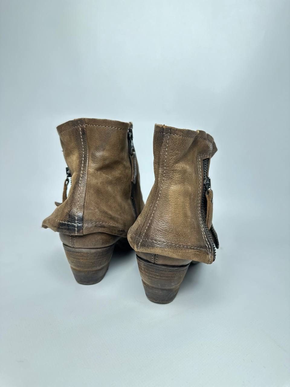 A.S.98 AS98 Avant Garde Guidi Style Leather Boots Size US 9 / IT 39 - 7 Thumbnail