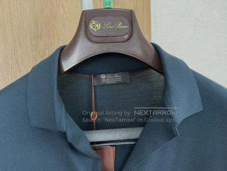 Loro Piana Loro Piana King's Gift Knit Polo. Size US L / EU 52-54 / 3 - 4 Thumbnail