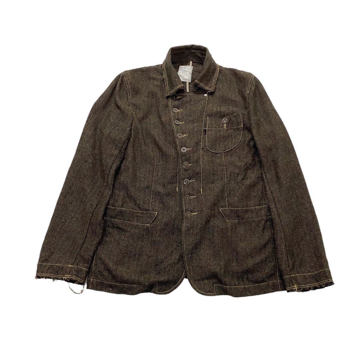 Vintage ☀️Vintage Spin HBT wool inspired Kapital jacket Size US S / EU 44-46 / 1 - 1 Thumbnail