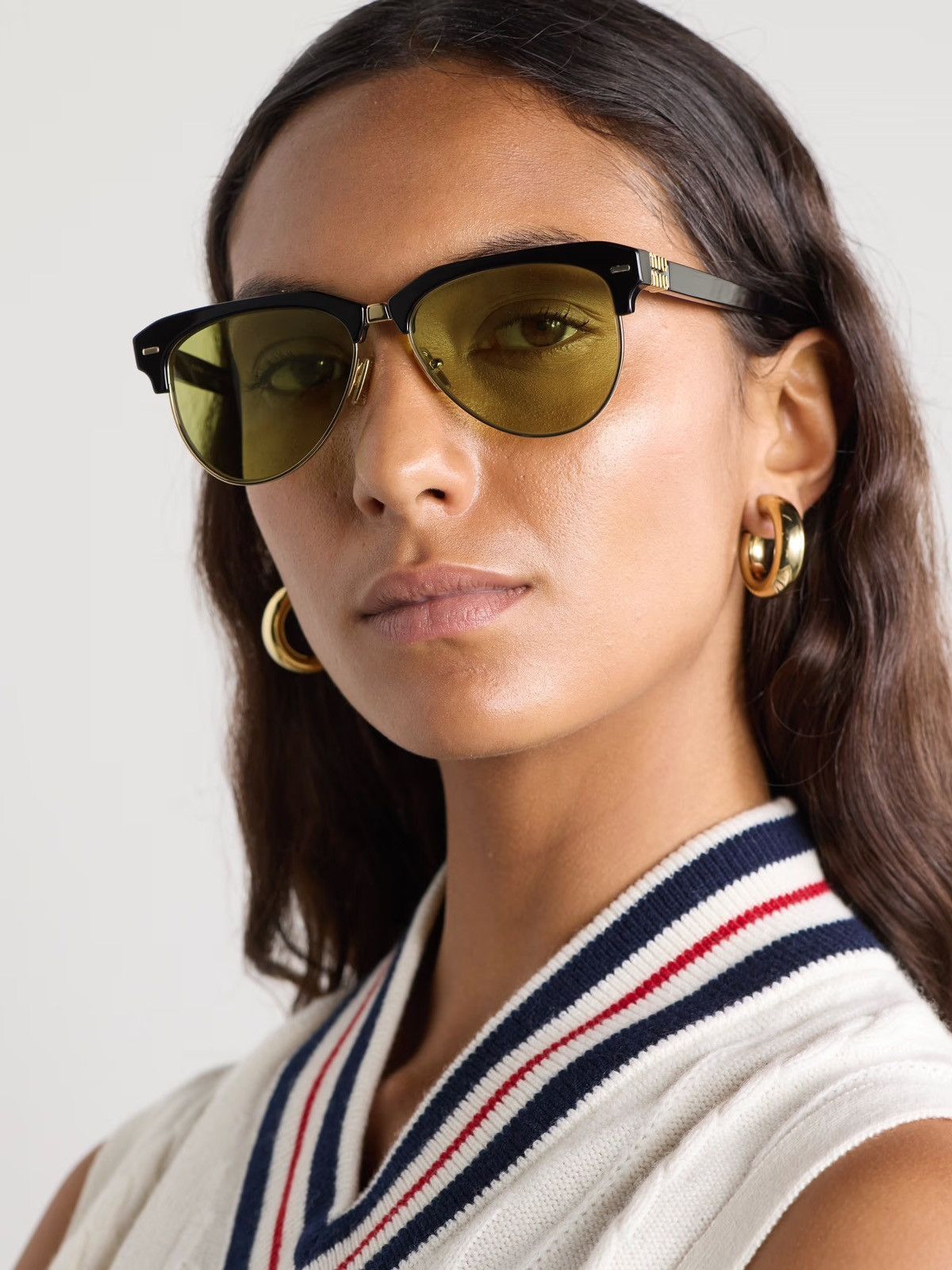 Miu Miu Brand and NEW Miu Miu sunglasses MU 09ZS 1AB07O Size ONE SIZE - 1 Thumbnail