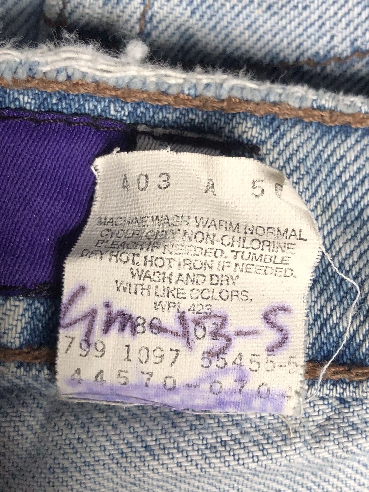 Levi's Levi’s SilverTab Baggy Distressed 90s Style Jeans Size US 33 - 15 Thumbnail